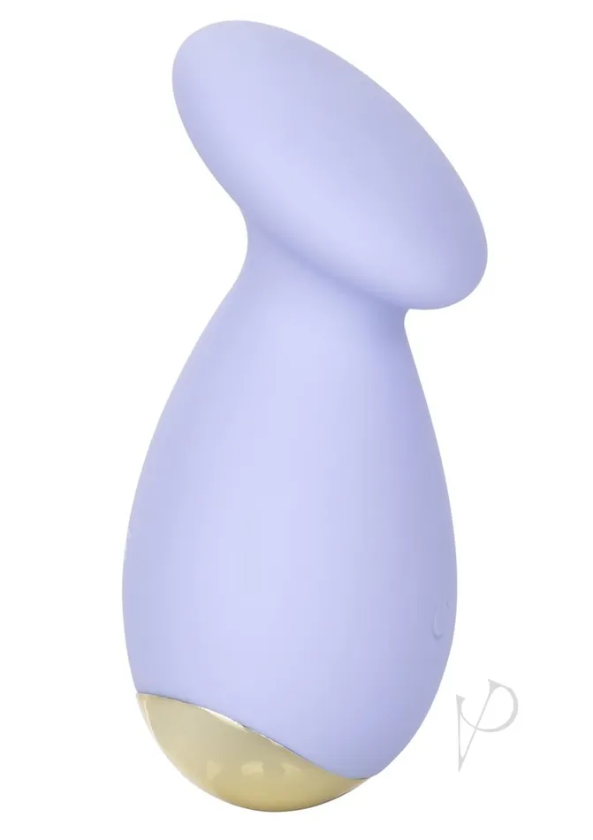 Female Sex Toys Slay Slay EnticeMe Rechargeable Silicone Vibrating Mini Wand Massager Purple