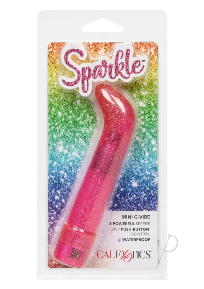 Female Sex Toys Sparkle Sparkle Mini G Vibrator Pink