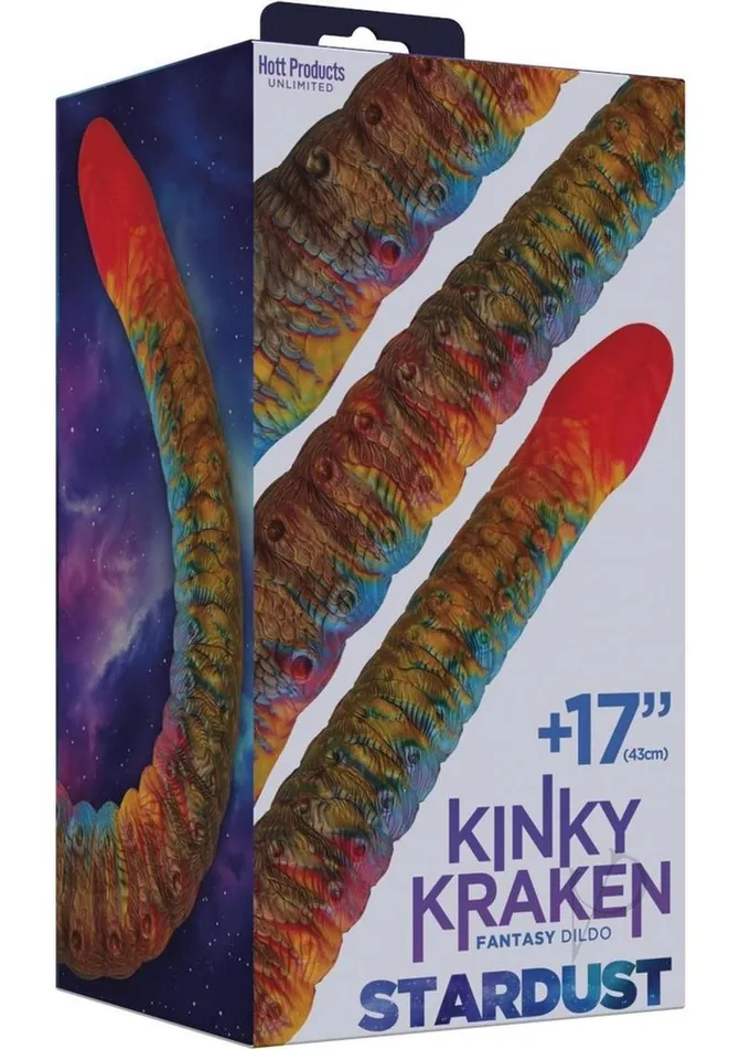 Female Sex Toys Stardust Kinky Kraken Silicone Dildo with Suction Cup 17in Multicolor Stardust Female Sex Toys Stardust Kinky Kraken Silicone Dildo with Suction Cup 17in Multicolor Stardust
