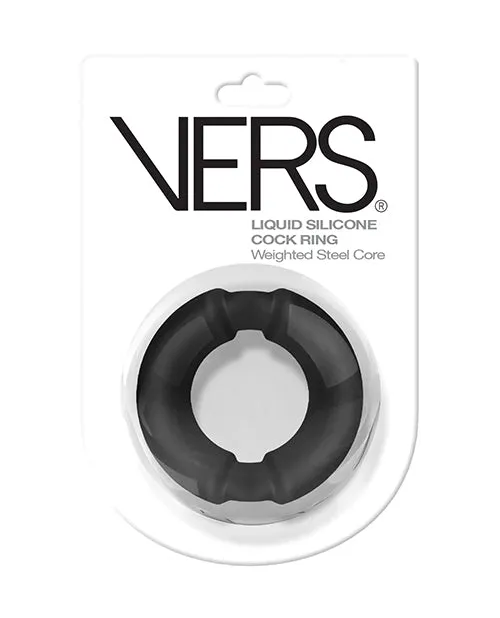 Female Sex Toys Vers Liquid Silicone Ball Stretcher Weighted Steel Core Black Vers