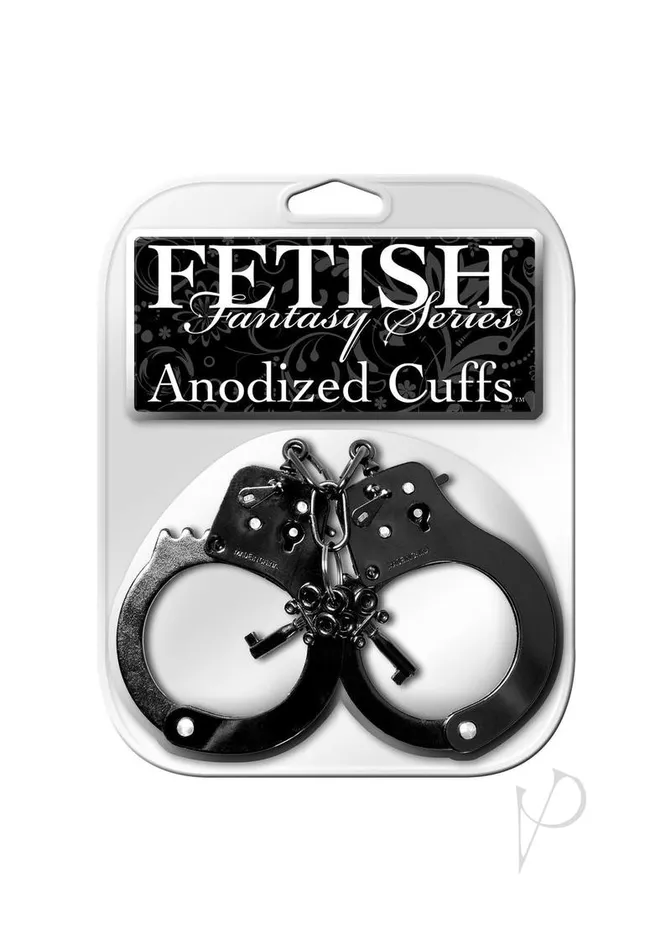 Fetish Fantasy Series Anodized Cuffs Black Fetish Fantasy Series Couples