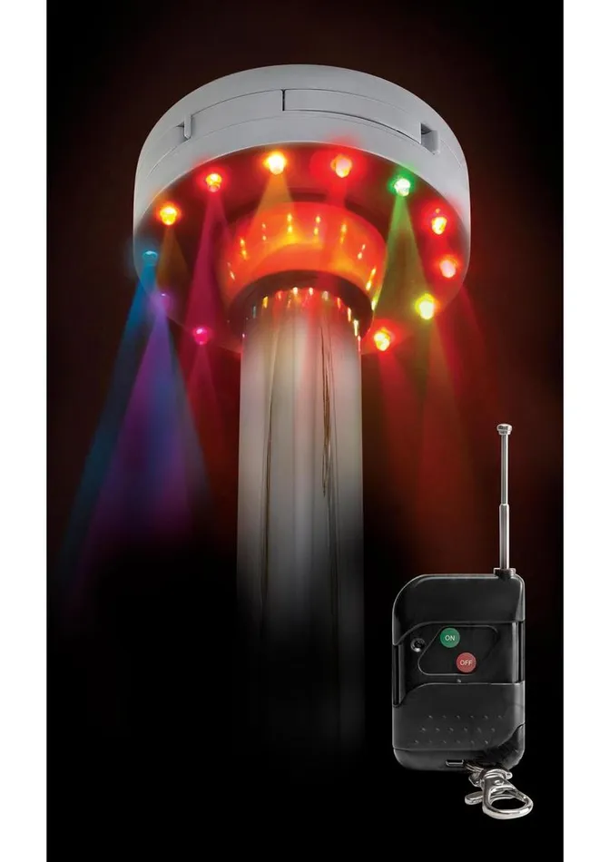 Fetish Fantasy Series Fetish Fantasy Light Up Disco Dance Pole with Remote Control Female Sex Toys