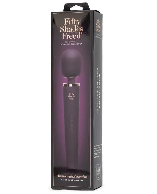 Fifty Shades Freed Vibrators Awash wSensation Wand Vibrator