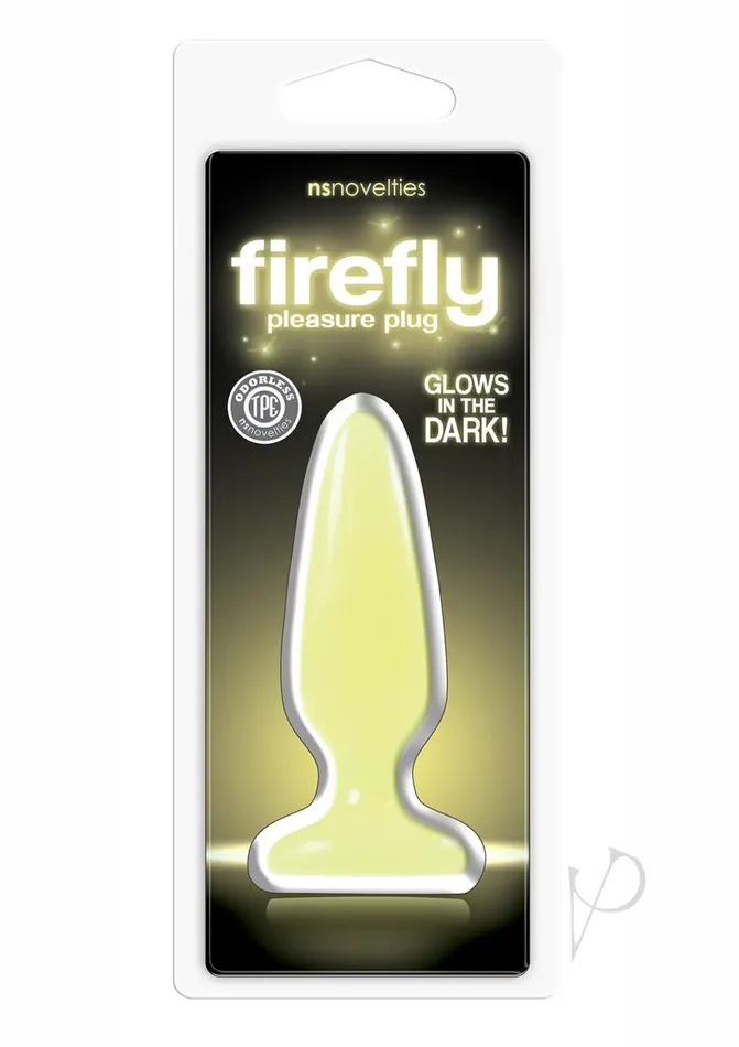 Firefly Pleasure Plug Butt Plug Glow In The Dark Yellow Firefly Anal