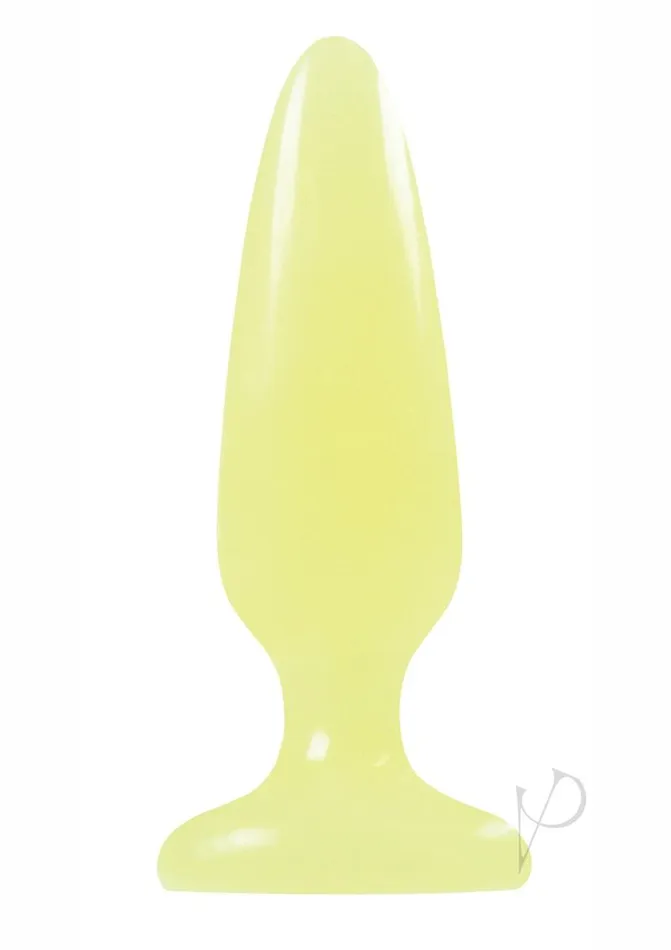 Firefly Pleasure Plug Butt Plug Glow In The Dark Yellow Firefly Anal