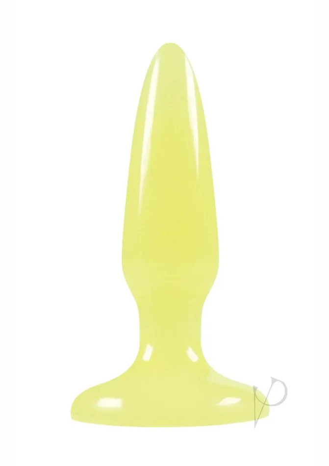 Firefly Pleasure Plug Mini Butt Plug Glow In The Dark Yellow Firefly Anal