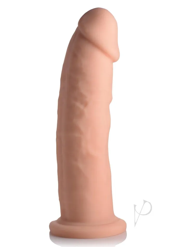 Flesh Stixxx Fleshstixxx Dual Density Silicone Bendable Dong 9in Vanilla Dildos