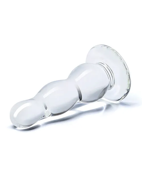 Glas Glas 4 Butt Plug Clear Anal Glas Glas 4 Butt Plug Clear Anal