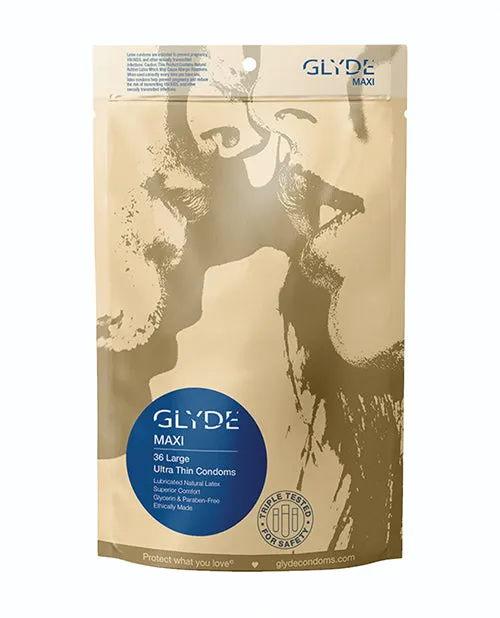 Glyde Male Sex Toys Glyde Maxi Pack of 36