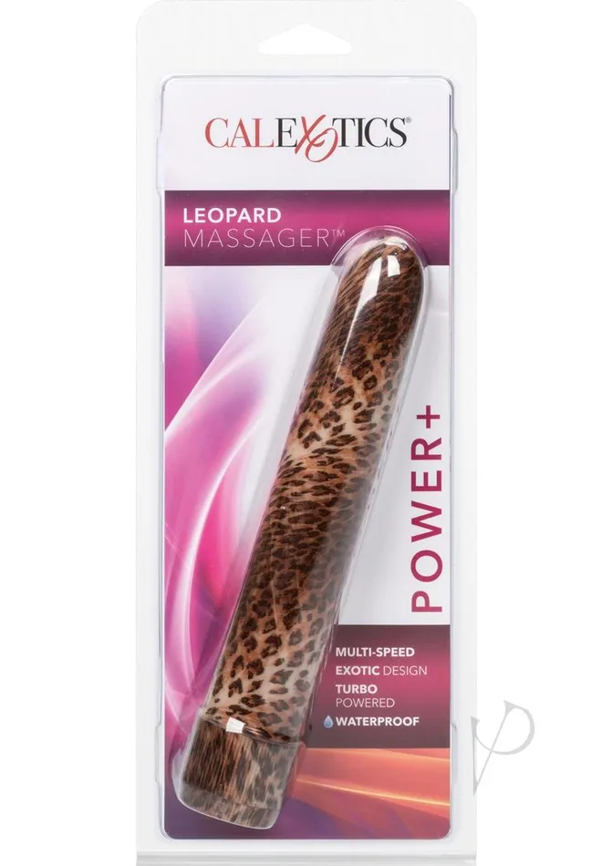 Hard Vibes Leopard Massager Vibrator Animal Print Female Sex Toys