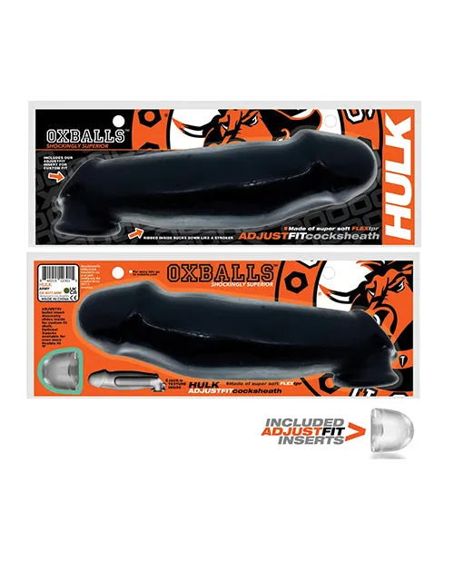Hulk Gargantic Cocksheath Black Oxballs Anal