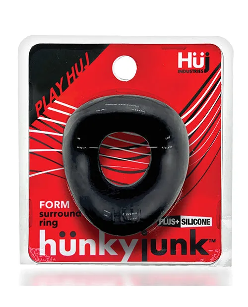 Hunkyjunk Male Sex Toys Hunkyjunk Form Surround Cock Ring Tar Ice
