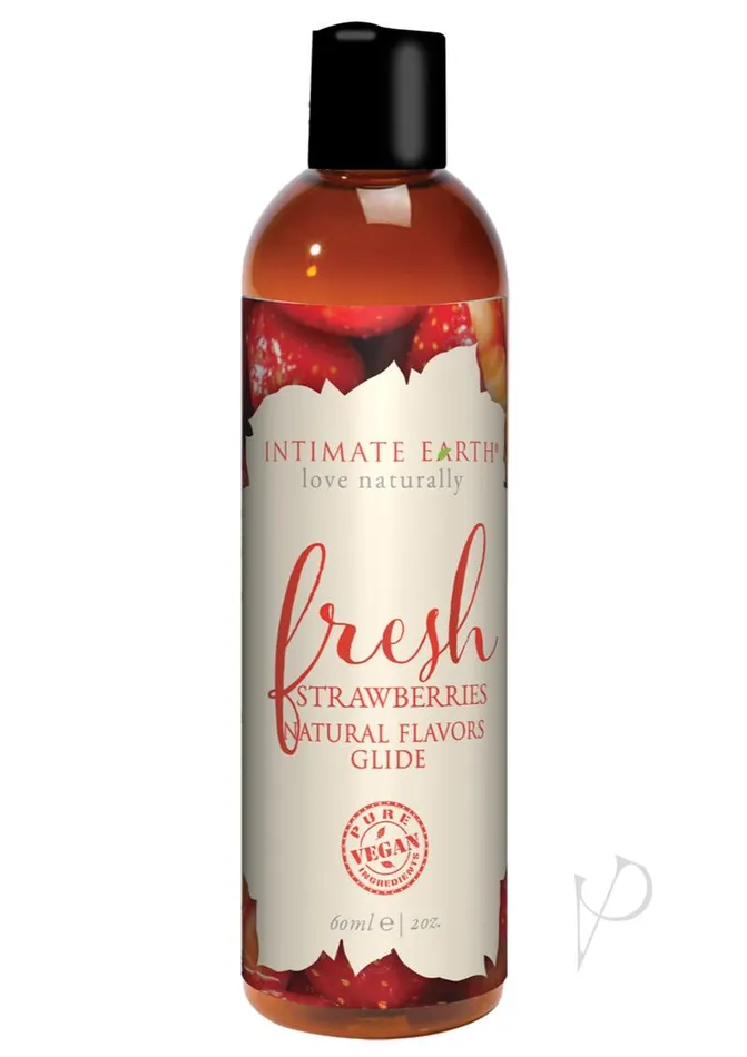 Intimate Earth Natural Flavors Glide Lubricant Fresh Strawberries 2oz Intimate Earth Sexual Health Wellbeing Intimate Earth Natural Flavors Glide Lubricant Fresh Strawberries 2oz Intimate Earth Sexual Health Wellbeing