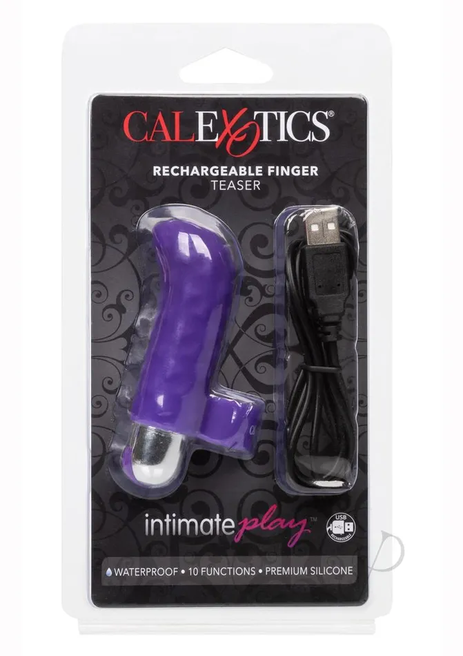 Intimate Play Rechargeable Finger Teaser Purple Intimate Play Vibrators