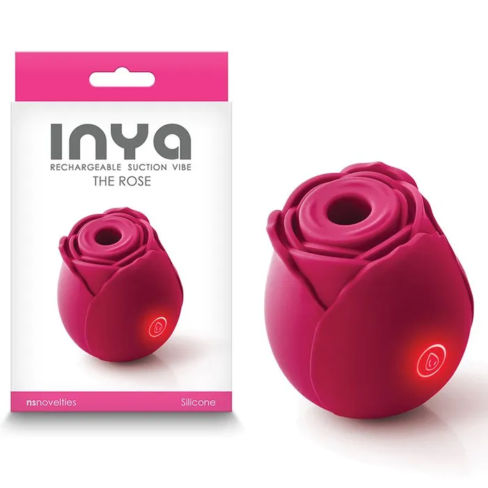 Inya The Rose Red Rose Vibrator NS Novelties Vibrators