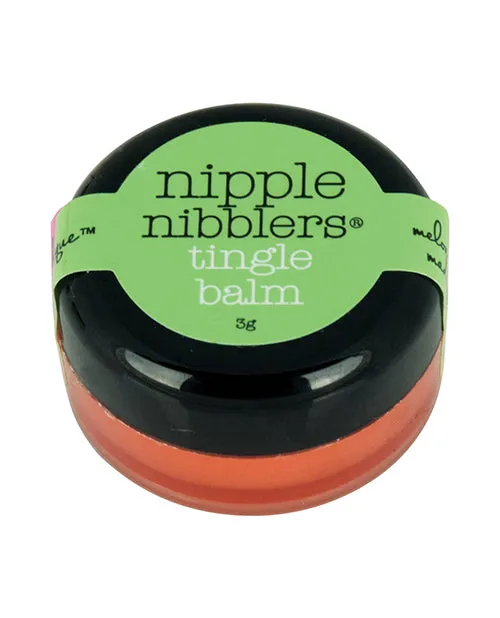 Jelique Vibrators Jelique Nipple Nibblers Cool Tingle Balm Melon Madness 3 gm 1 pc