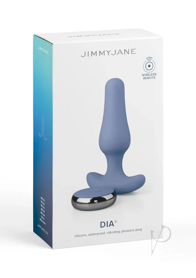 Jimmyjane Anal JimmyJane Dia Rechargeable Silicone Anal Plug Blue