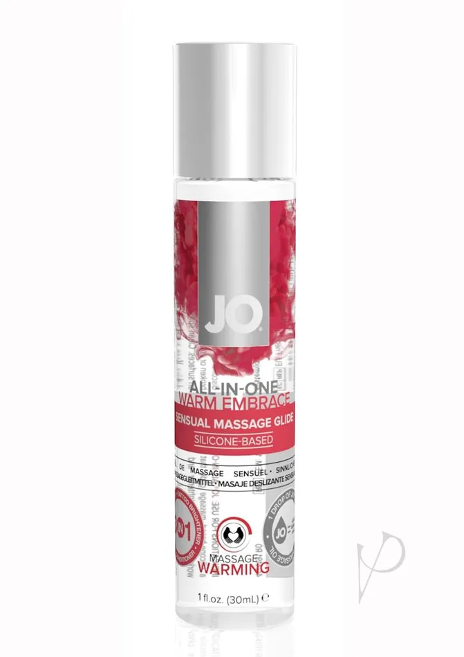 JO AllInOne Silicone Massage Glide Warming 1oz System Jo Female Sex Toys