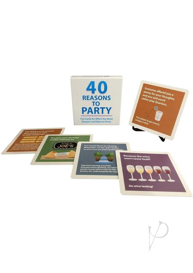 Kheper Games Games 40 Reasons to Party Card Game Kheper Games Games 40 Reasons to Party Card Game