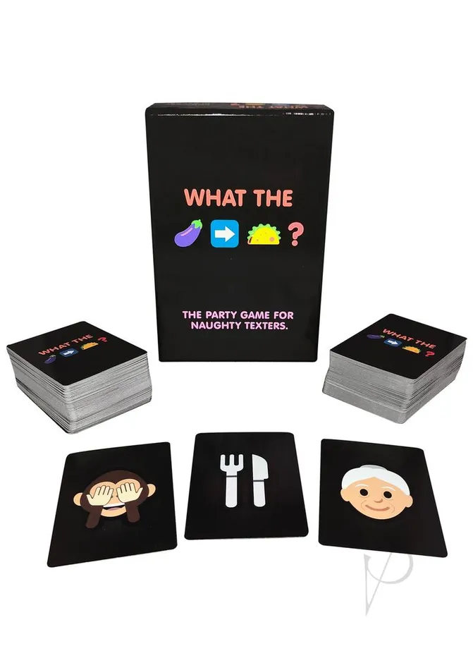 Kheper Games Games What The Eggplant to Taco Naughty Emoji Card Game