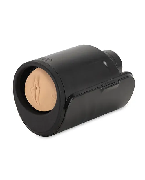 Kiiroo Keon and Feel Victoria Interactive Masturbator Combo Set Pussy BlackVanilla Kiiroo Male Sex Toys