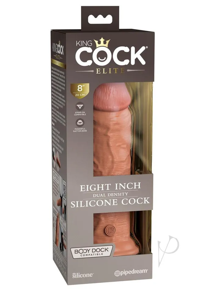 King Cock Elite Dual Density Silicone Dildo 8in Caramel King Cock Female Sex Toys King Cock Elite Dual Density Silicone Dildo 8in Caramel King Cock Female Sex Toys