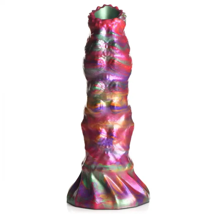 Larva Silicone Ovipositor Dildo with Eggs Creature Cocks Female Sex Toys