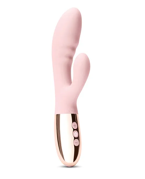 Le Wand Blend Rechargeable Silicone Rabbit Vibrator Rose Gold Le Wand Female Sex Toys Le Wand Blend Rechargeable Silicone Rabbit Vibrator Rose Gold Le Wand Female Sex Toys