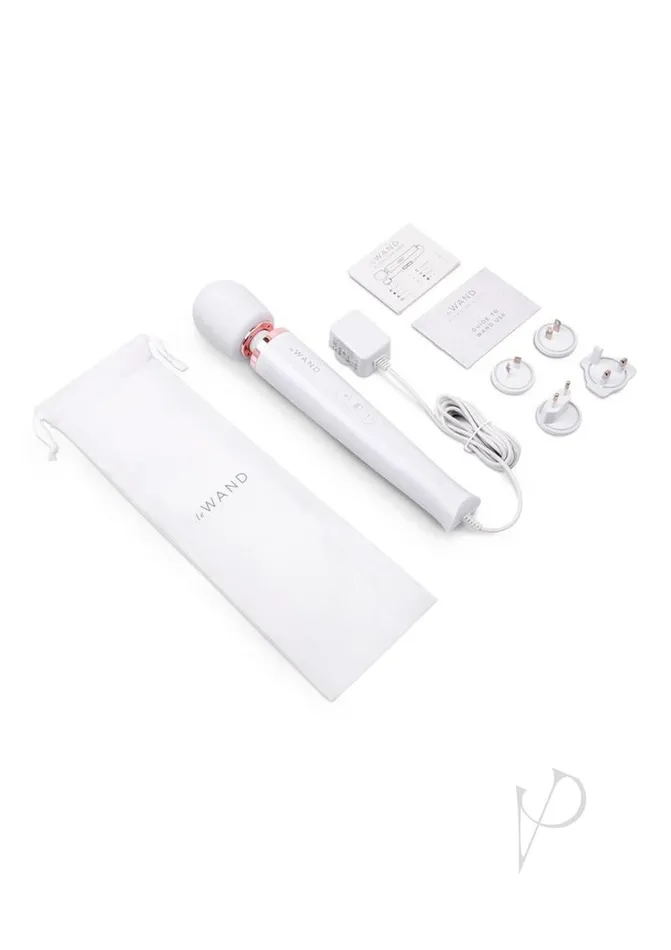 Le Wand Le Wand Plugin Massager Sky White Female Sex Toys Le Wand Le Wand Plugin Massager Sky White Female Sex Toys
