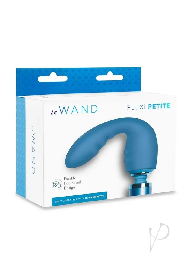 Le Wand Petite Flexi Silicone Attachment Blue Le Wand Vibrators