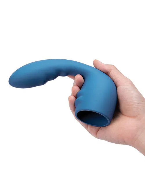 Le Wand Petite Flexi Silicone Attachment Blue Le Wand Vibrators
