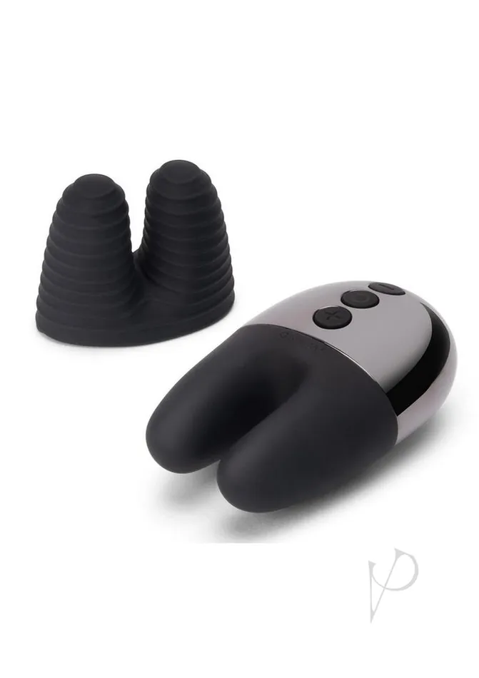 Le Wand Vibrators Le Wand Double Vibe Rechargeable Silicone Vibrator Black Le Wand Vibrators Le Wand Double Vibe Rechargeable Silicone Vibrator Black