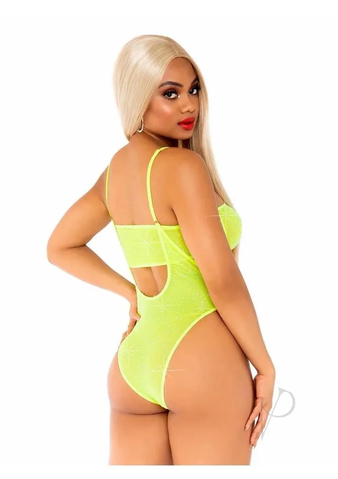 Leg Avenue Teddies And Bodies Leg Avenue Rhinestone Mesh Bandeau and Suspender Bodysuit 2 Piece OS Neon Yellow Leg Avenue Teddies And Bodies Leg Avenue Rhinestone Mesh Bandeau and Suspender Bodysuit 2 Piece OS Neon Yellow