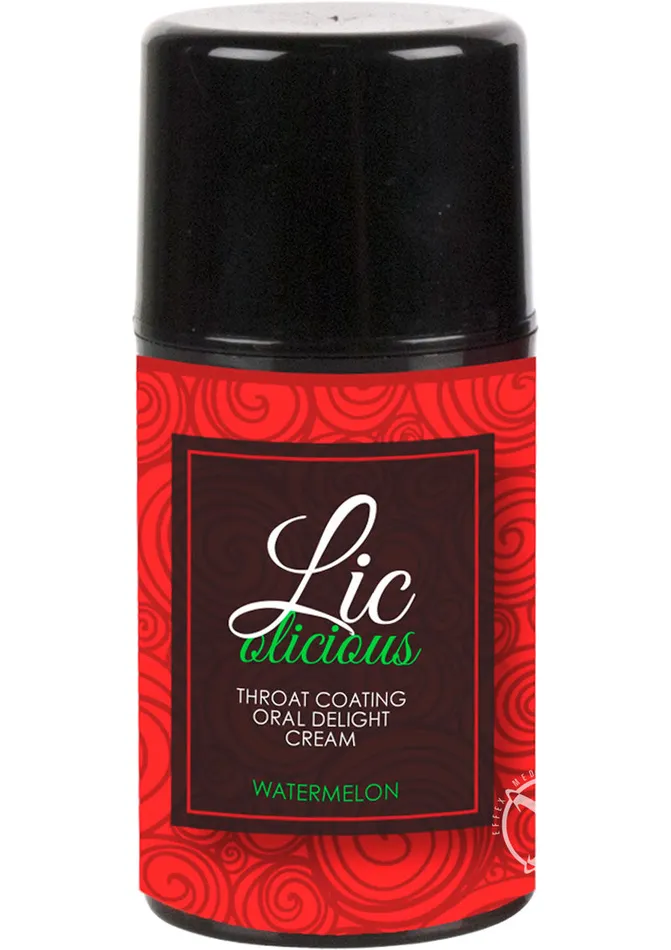 Lic O Licious Vibrators Licolicious Throat Coating Oral Delight Cream Watermelon 17oz Lic O Licious Vibrators Licolicious Throat Coating Oral Delight Cream Watermelon 17oz