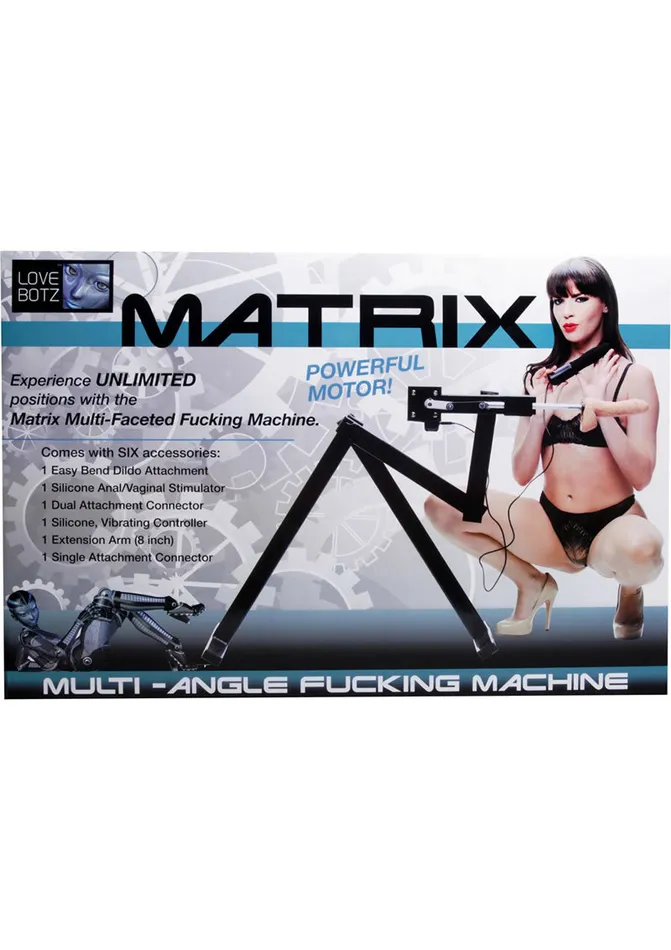 Lovebotz Anal LoveBotz Matrix MultiAngle Sex Machine Black