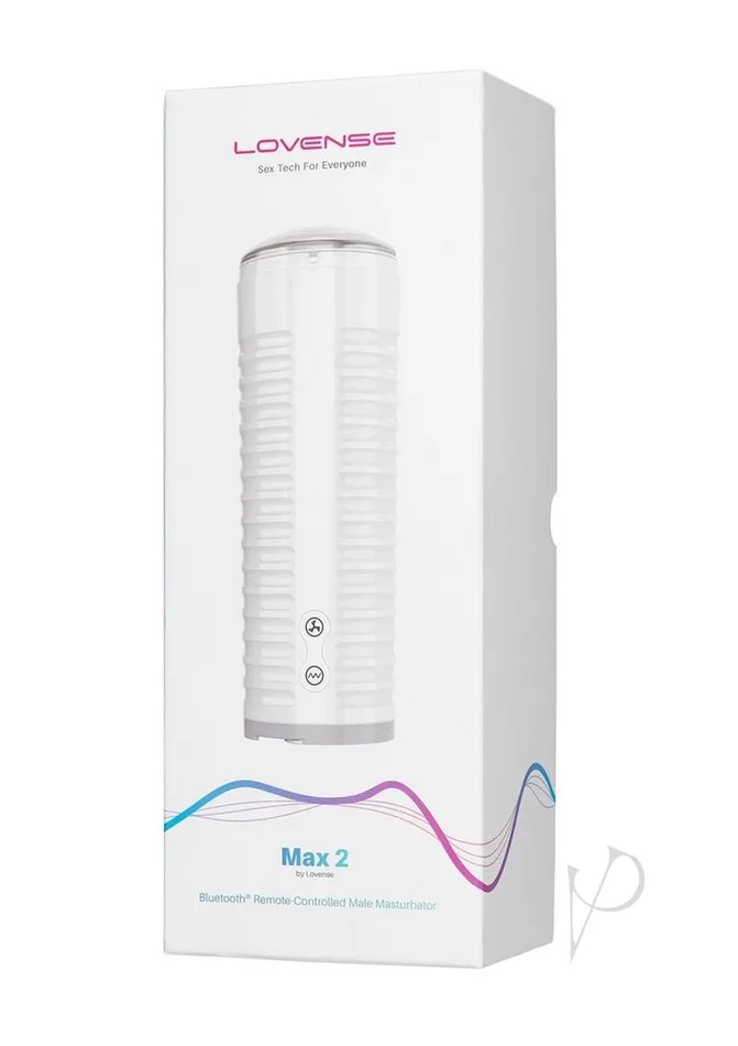 Lovense Male Sex Toys Lovense Max 2 App Compatible with NeutralShaped Sleeve White Lovense Male Sex Toys Lovense Max 2 App Compatible with NeutralShaped Sleeve White