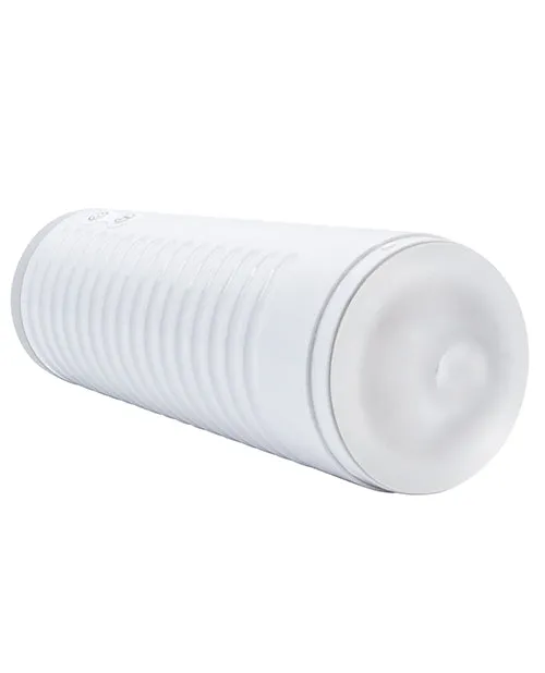Lovense Male Sex Toys Lovense Max 2 App Compatible with NeutralShaped Sleeve White Lovense Male Sex Toys Lovense Max 2 App Compatible with NeutralShaped Sleeve White