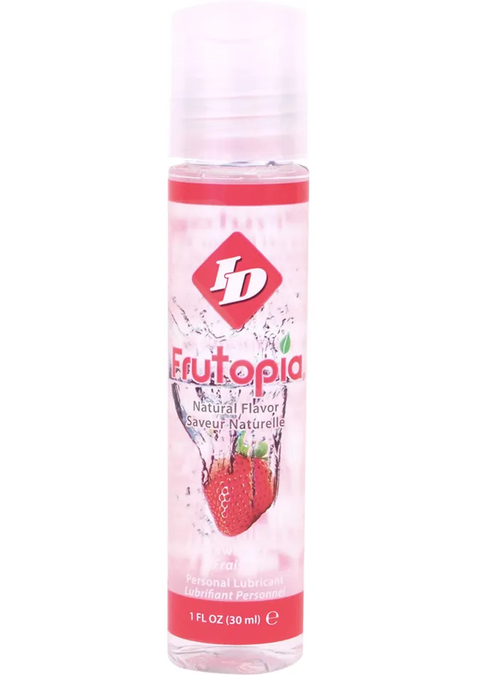 Lubricants Frutopia ID Frutopia Water Based Flavored Lubricant Strawberry 1oz Lubricants Frutopia ID Frutopia Water Based Flavored Lubricant Strawberry 1oz