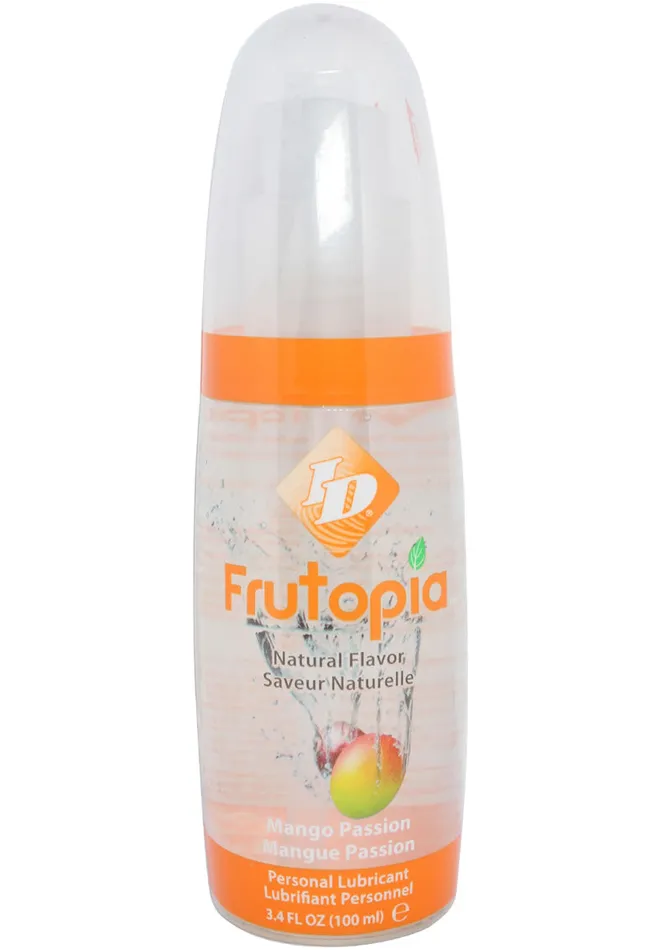 Lubricants ID Frutopia Water Based Flavored Lubricant Mango Passion 34oz Frutopia Lubricants ID Frutopia Water Based Flavored Lubricant Mango Passion 34oz Frutopia