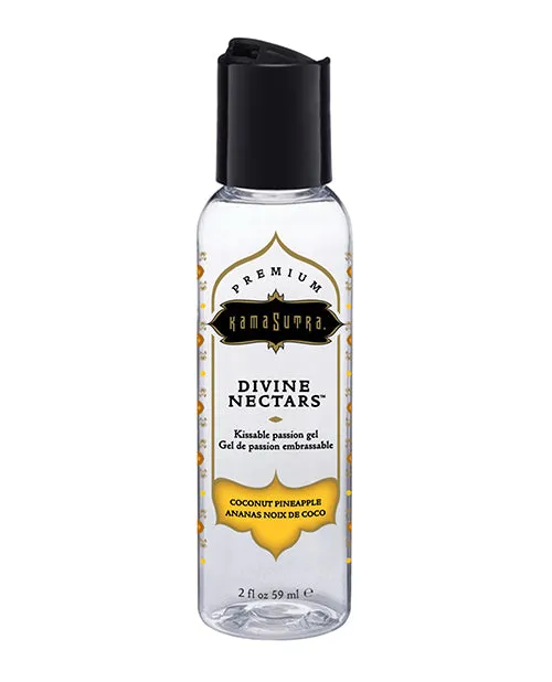 Lubricants Kama Sutra Divine Nectars Water Based Flavored Body Glide Lubricant 2oz Coconut Pineapple Divine Nectars Lubricants Kama Sutra Divine Nectars Water Based Flavored Body Glide Lubricant 2oz Coconut Pineapple Divine Nectars