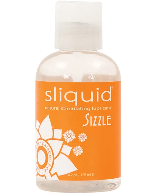 Lubricants Sliquid Sliquid Naturals Sizzle Warming Water Based Lubricant 42oz