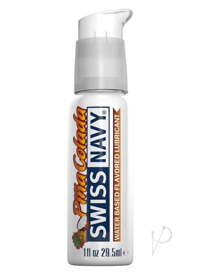 Lubricants Swiss Navy Swiss Navy Pina Colada Flavored Water Based Lubricant 1oz30ml Lubricants Swiss Navy Swiss Navy Pina Colada Flavored Water Based Lubricant 1oz30ml