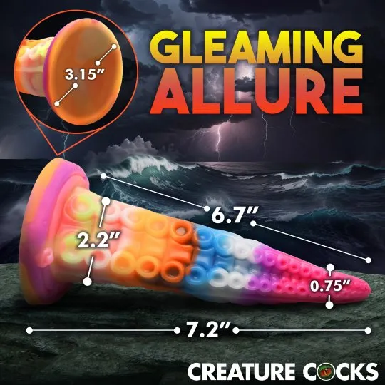 Luminoctopus GlowInTheDark Tentacle Silicone Dildo Creature Cocks Dildos