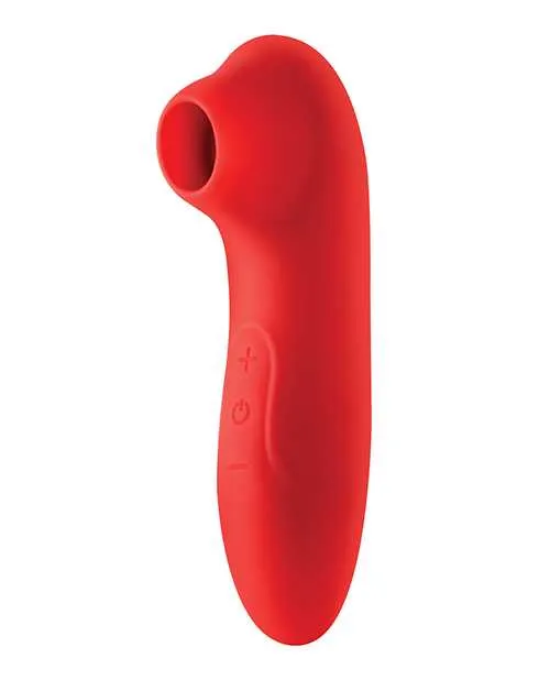 Luv Vibrators Luv Inc Pulsing Clitoral Stimulator Red