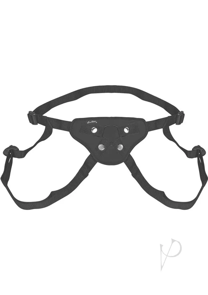 Lux Fetish Female Sex Toys Lux Fetish Beginners StrapOn Harness Adjustable Black