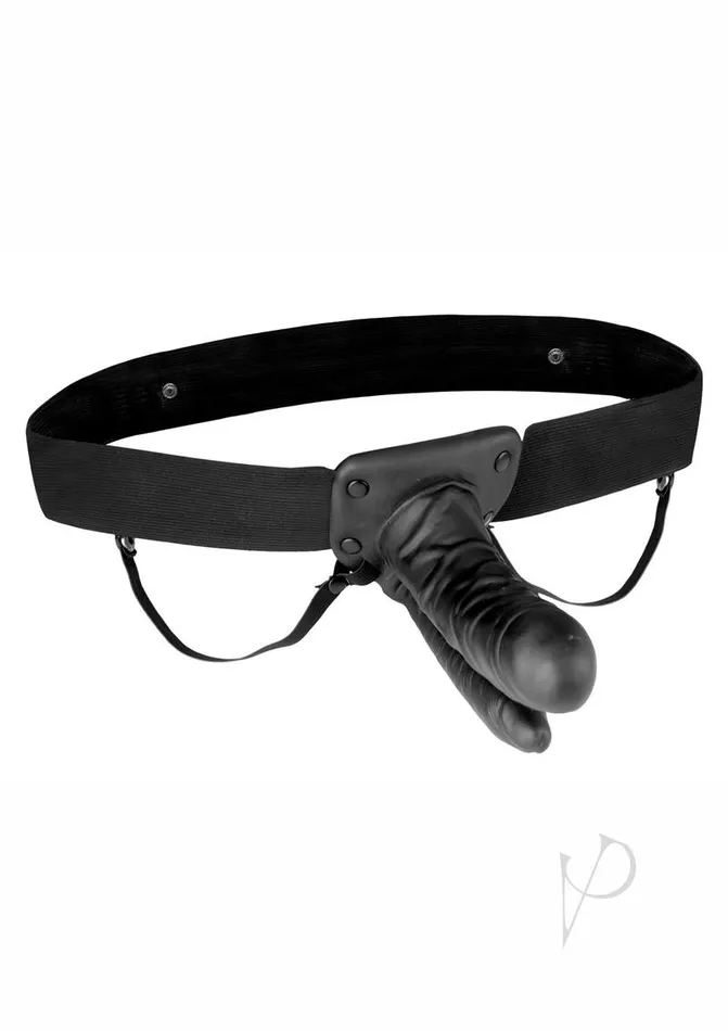 Lux Fetish Female Sex Toys Lux Fetish Unisex Vibrating Hollow Double Penetration StrapOn Dildo with Wired Remote Control 9in Black Lux Fetish Female Sex Toys Lux Fetish Unisex Vibrating Hollow Double Penetration StrapOn Dildo with Wired Remote Control 9in Black