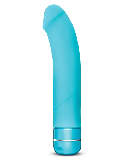 Luxe Female Sex Toys Luxe Beau Vibrating Silicone Dildo 85in Blue Luxe Female Sex Toys Luxe Beau Vibrating Silicone Dildo 85in Blue