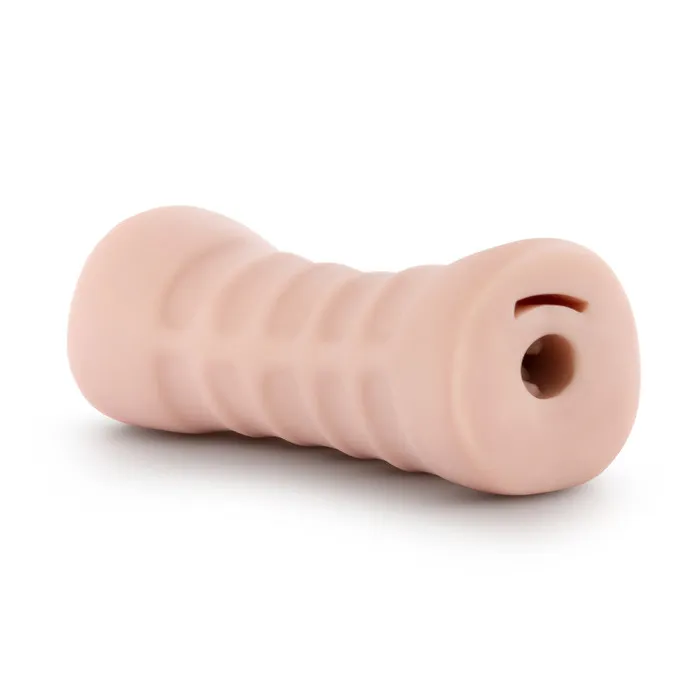 M for Men Rain Flesh Vibrating Vagina Stroker Blush Novelties Male Sex Toys