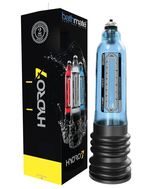 Male Sex Toys Bathmate Hydro7 Penis Pump Aqua Blue
