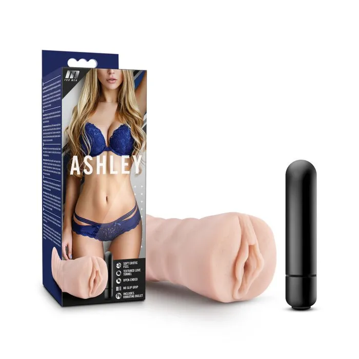 Male Sex Toys Blush Novelties M for Men Ashley Flesh Vibrating Vagina Stroker Male Sex Toys Blush Novelties M for Men Ashley Flesh Vibrating Vagina Stroker